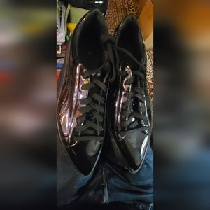 Puma Rihanna Creeper Pointy patent Leather shoes women's size 9.5 like new